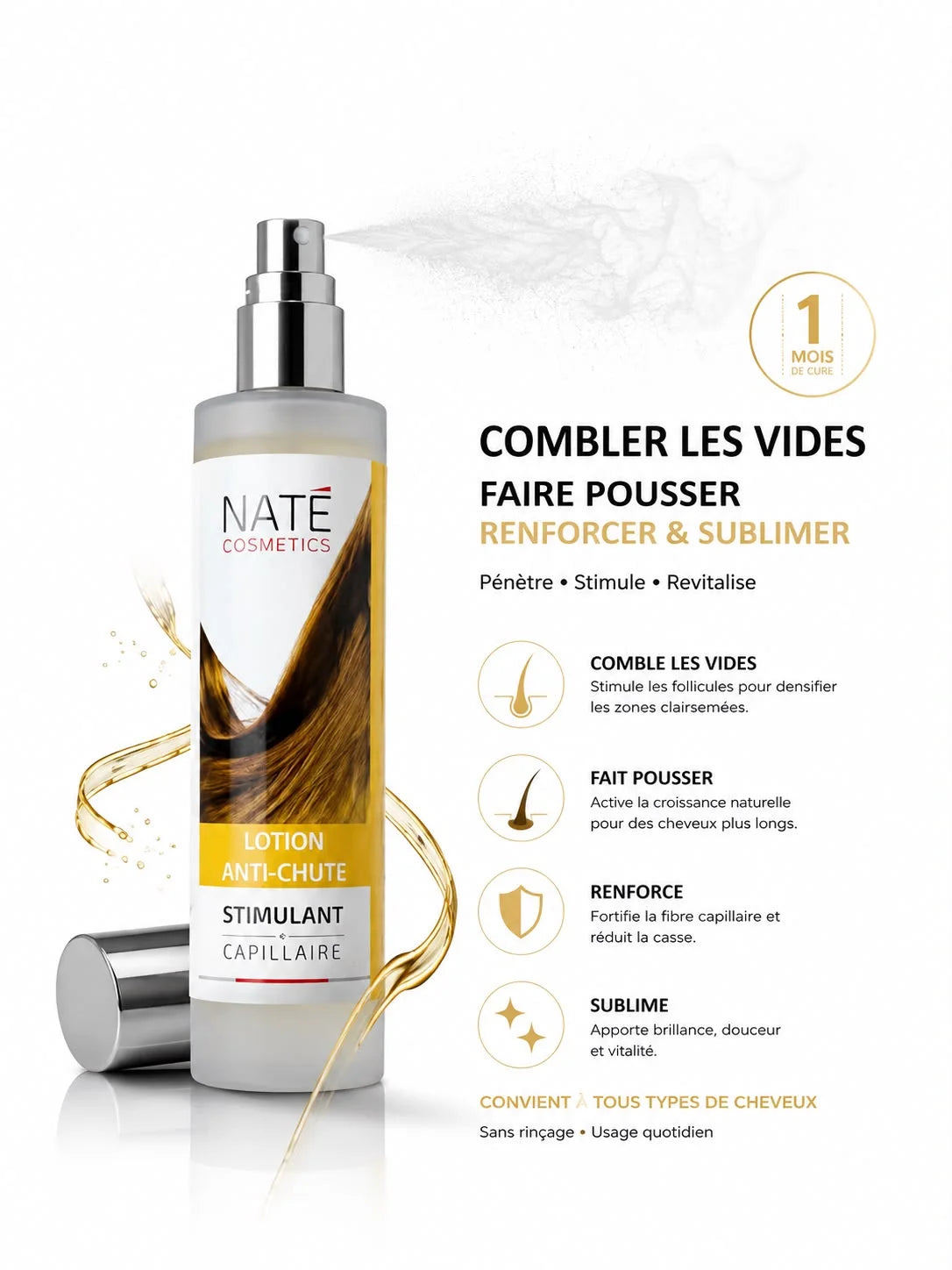 مقطر الشعر  Lotion Anti-Chute